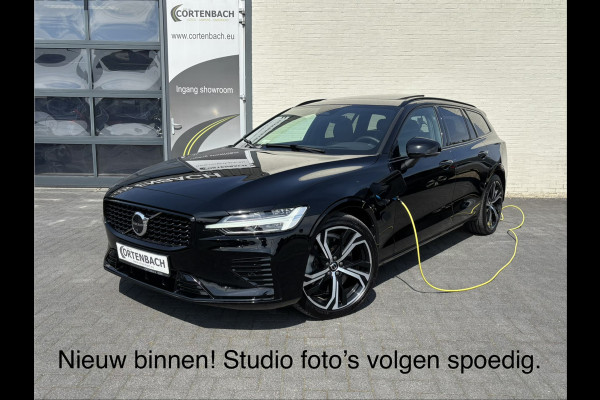 Volvo V60 2.0 T8 Plug-in hybrid AWD Ultimate Dark Long range | Panorama dak | Adaptieve cruise | Blis | Memory | Harman Kardon |