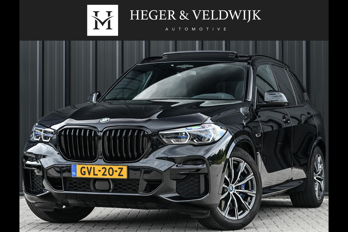 BMW X5 xDrive45e High Executive | M-Sport | Panoramadak | HUD | Stoelverwarming + Ventilatie | HIFI | Laser Light | Luchtvering | Ambiance Interieur | Trekhaak |