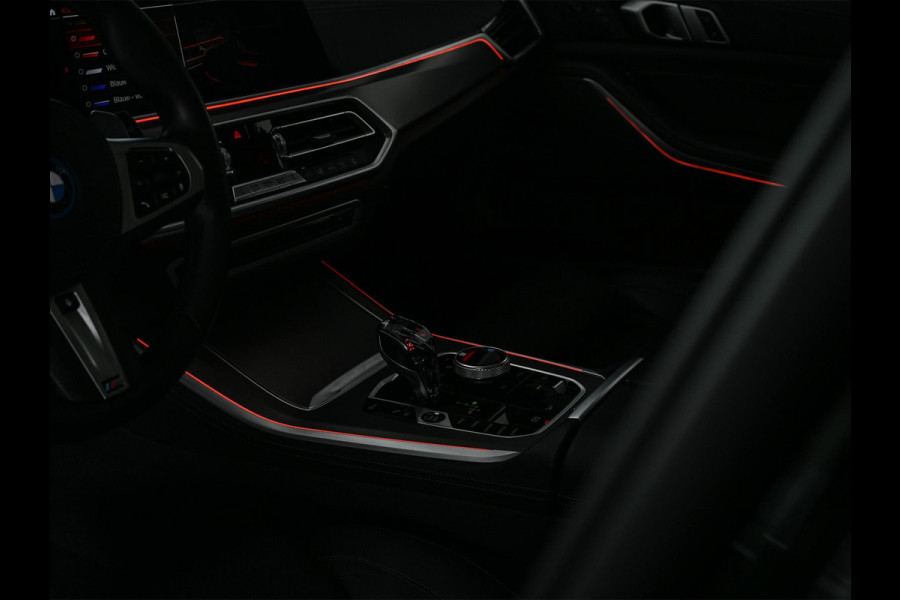 BMW X5 xDrive45e High Executive | M-Sport | Panoramadak | HUD | Stoelverwarming + Ventilatie | HIFI | Laser Light | Luchtvering | Ambiance Interieur | Trekhaak |