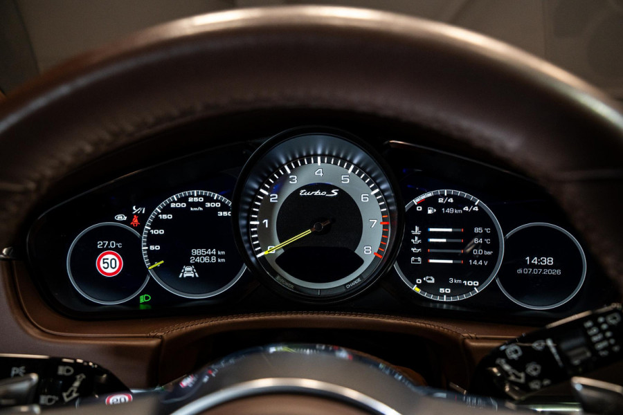Porsche Panamera Sport Turismo 4.0 Turbo S E-Hybrid *Keramisch / Stoelventilatie / Vierwiel-besturing / Panorama / BOSE / Sport-uitlaatsysteem*