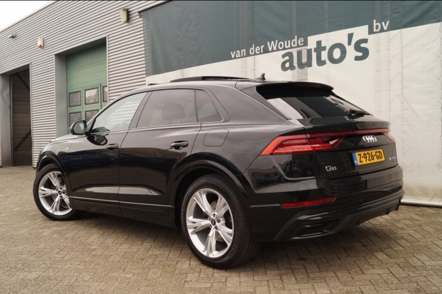 Audi Q8 55 TFSI Quattro Hybrid ProLine S-Line -PANO-LEER-