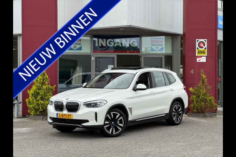 BMW iX3 Executive 80 kWh | Pano dak | Camera | Tabacco leder | ACC | SOH 98%