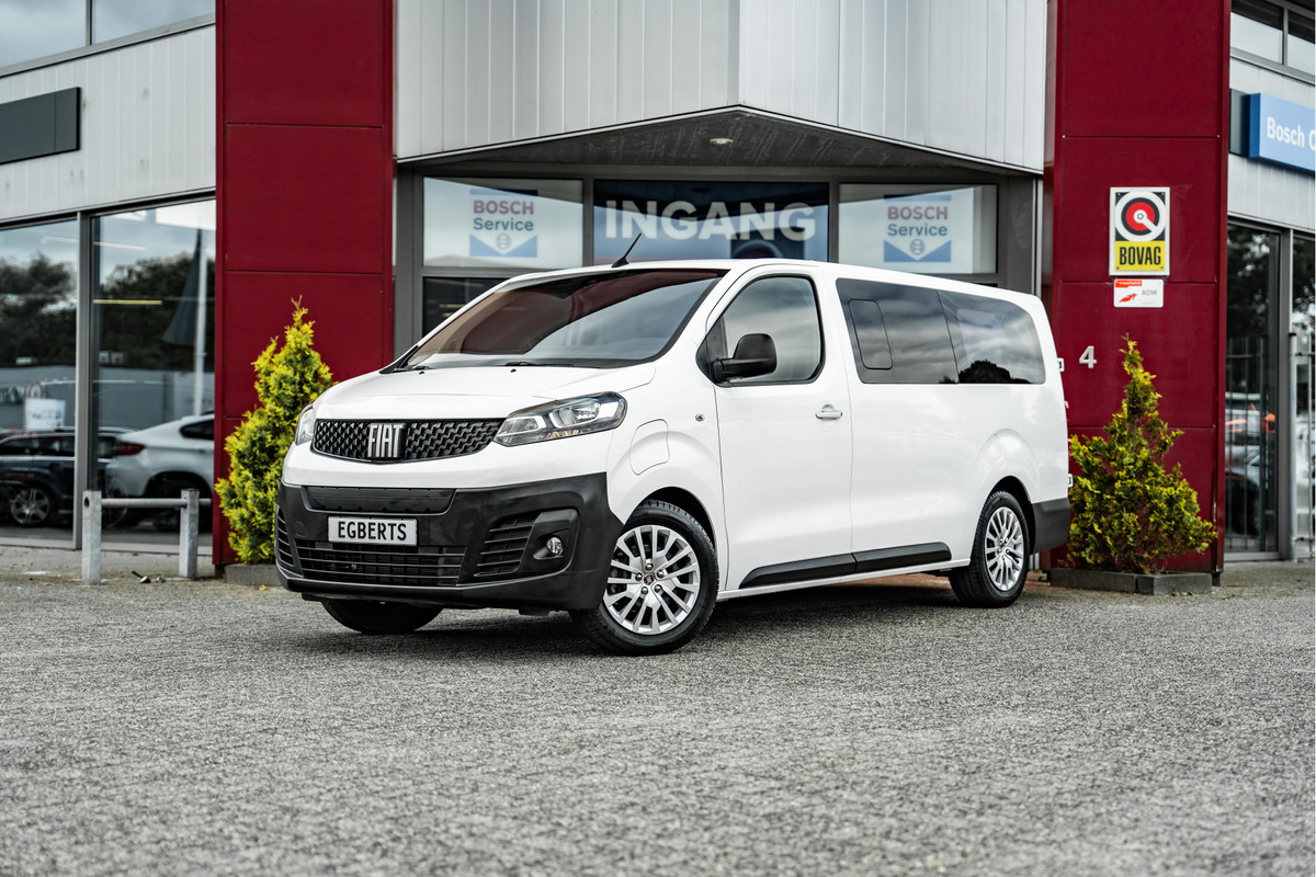 Fiat E-Scudo L3H1 SX 75 kWh | 9 persoons | of 6 met een rolstoel | rolstoelvloer | Groot accupakket 280km