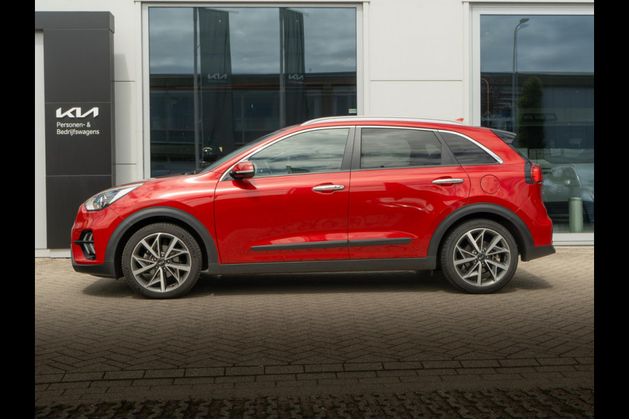 Kia Niro 1.6 GDi Hybrid DynamicPlusLine | Stoel en stuurverwarming| Navigatie | Achteruitrijcamera | Trekhaak |