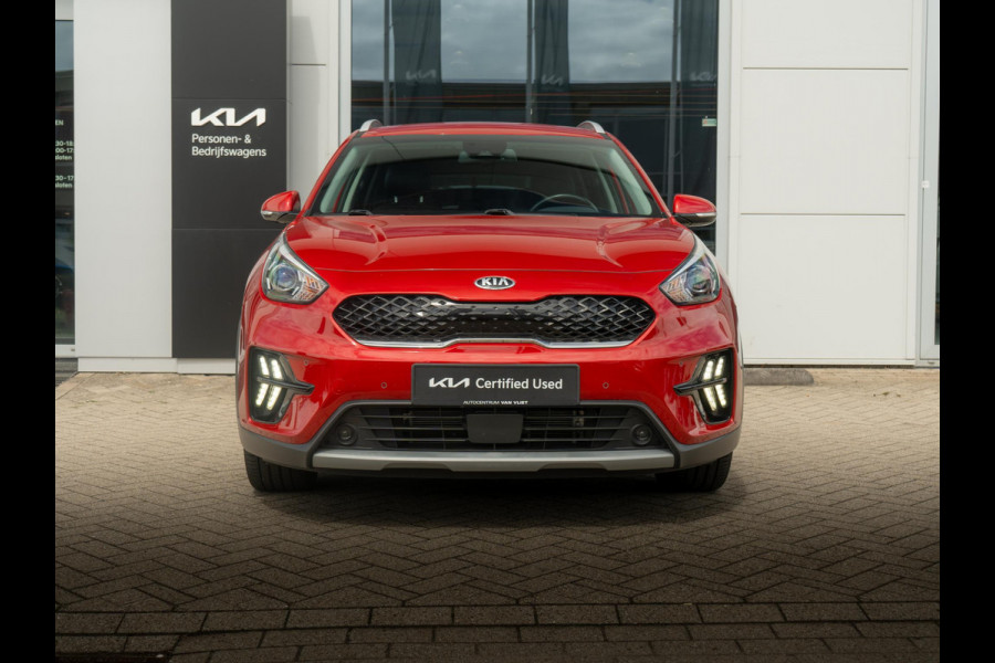 Kia Niro 1.6 GDi Hybrid DynamicPlusLine | Stoel en stuurverwarming| Navigatie | Achteruitrijcamera | Trekhaak |