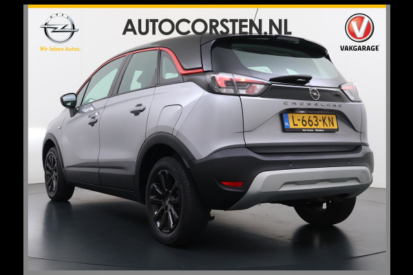Opel Crossland 131PK Turbo GS Line Navi* Camera AGR Ergonomiezetel Apple Carplay Android Auto Cruise Control Airco Bluetooth Pdc Regen-Lichtsensor Lane Assist Lmv 16" Led Isofix ESP ABS 1e Eigenaar Dealeronderhouden Origineel Nederlandse Auto