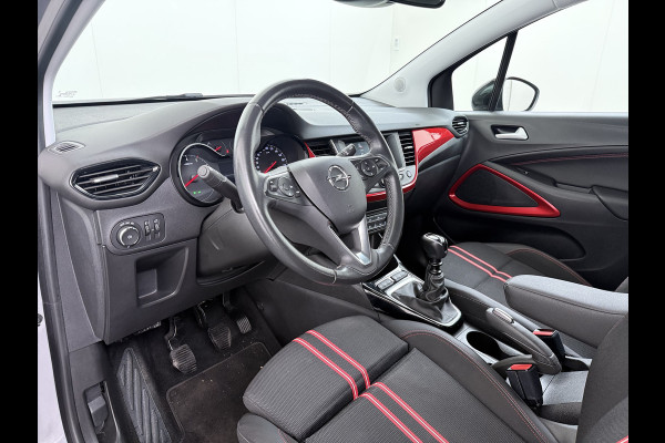 Opel Crossland 131PK Turbo GS Line Navi* Camera AGR Ergonomiezetel Apple Carplay Android Auto Cruise Control Airco Bluetooth Pdc Regen-Lichtsensor Lane Assist Lmv 16" Led Isofix ESP ABS 1e Eigenaar Dealeronderhouden Origineel Nederlandse Auto