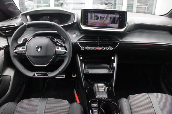 Peugeot 208 1.2 Hybrid 145PK AUTOMAAT GT | CAMERA VOOR + ACHTER | NAVIGATIE | DRAADLOZE APPLE CARPLAY/ANDROID AUTO | FULL LED KOPLAMPEN | LICHTMETALEN VELGEN 17" | DODEHOEK DETECTIE | DRAADLOZE TELEFOONLADER | KEYLESS ENTRY/START | DAB+ RADIO | ADAPTIVE CRUISE CONTROL |