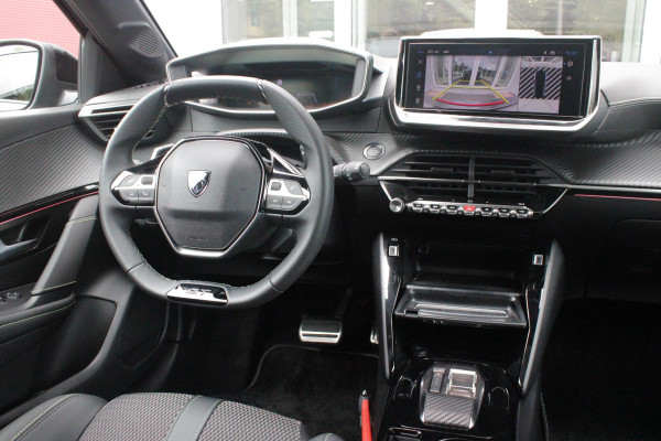 Peugeot 208 1.2 Hybrid 145PK AUTOMAAT GT | CAMERA VOOR + ACHTER | NAVIGATIE | DRAADLOZE APPLE CARPLAY/ANDROID AUTO | FULL LED KOPLAMPEN | LICHTMETALEN VELGEN 17" | DODEHOEK DETECTIE | DRAADLOZE TELEFOONLADER | KEYLESS ENTRY/START | DAB+ RADIO | ADAPTIVE CRUISE CONTROL |