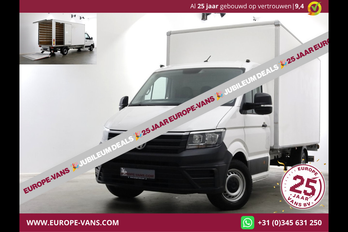 Volkswagen Crafter 35 2.0 TDI 140pk Bakwagen met laadklep en zijdeur 03-2022