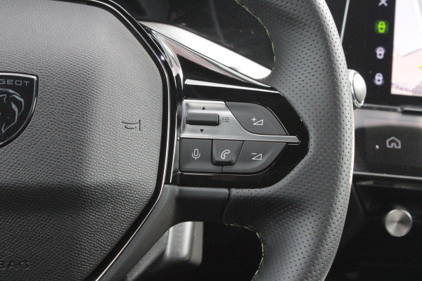 Peugeot 308 1.2 Hybrid 145PK AUTOMAAT GT | PANORAMA SCHUIF/KANTEL DAK | AFNEEMBARE TREKHAAK | NAVIGATIE | SENSATION PACK: FOCAL HIFI SYSTEM (PREMIUM HIFI SYSTEEM MET 10 SPEAKERS)/DRAADLOZE TELEFOONLADER | 360° VISION & DRIVE ASSIST PLUS PACK: ACHTERUITRIJCAMERA 360° VISEOPARK 3 (4 CAMERA'S)/PARKEERHULP VOOR EN ACHTER/ANTI DIEFSTAL ALARM/PEUGEOT i-COCKPIT MET CONFIGUREERBAAR 3D-INSTRUMENTENPANEEL/CLEAN CABIN | ALCANTARA EXECUTIVE PACK: BEKLEDING ALCANTARA/KUNSTLEDER INCL. ELEKTRISCH BEDIENBARE AGR STOEL EN MASSAGE OP BEIDE VOORSTOELEN | 18" LICHTMETALEN VELGEN "PORTLAND" | NAVIGATI