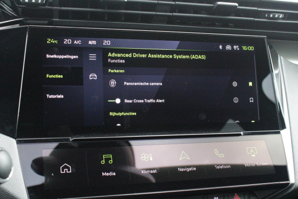 Peugeot 308 1.2 Hybrid 145PK AUTOMAAT GT | PANORAMA SCHUIF/KANTEL DAK | AFNEEMBARE TREKHAAK | NAVIGATIE | SENSATION PACK: FOCAL HIFI SYSTEM (PREMIUM HIFI SYSTEEM MET 10 SPEAKERS)/DRAADLOZE TELEFOONLADER | 360° VISION & DRIVE ASSIST PLUS PACK: ACHTERUITRIJCAMERA 360° VISEOPARK 3 (4 CAMERA'S)/PARKEERHULP VOOR EN ACHTER/ANTI DIEFSTAL ALARM/PEUGEOT i-COCKPIT MET CONFIGUREERBAAR 3D-INSTRUMENTENPANEEL/CLEAN CABIN | ALCANTARA EXECUTIVE PACK: BEKLEDING ALCANTARA/KUNSTLEDER INCL. ELEKTRISCH BEDIENBARE AGR STOEL EN MASSAGE OP BEIDE VOORSTOELEN | 18" LICHTMETALEN VELGEN "PORTLAND" | NAVIGATI