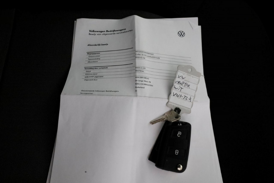 Volkswagen Crafter 35 2.0 TDI 140pk DSG Automaat Lowliner Bakwagen met laadklep 01-2022