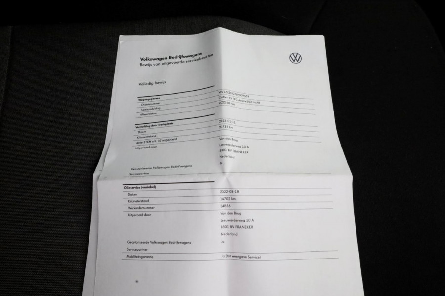 Volkswagen Crafter 35 2.0 TDI 140pk DSG Automaat Lowliner Bakwagen met laadklep 01-2022
