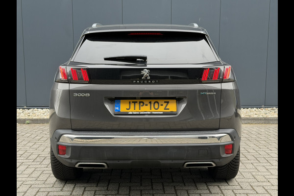 Peugeot 3008 1.6 HYbrid4 300 GT | Camera 360 | kantel schuifdak | Apple carplay/Android Auto | Stoelverwarming