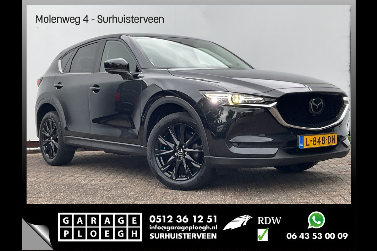Mazda CX-5 2.5 194pk Sportive HUD 360°Cam BOSE Leer Stoelverw. 1Eig SkyActiv-G