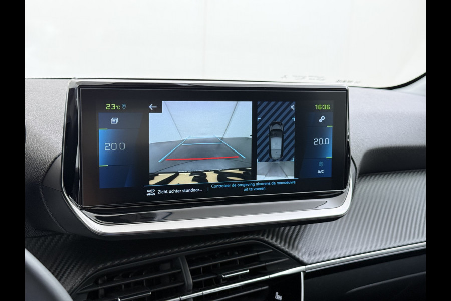 Peugeot e-208 EV 5Drs Allure Pack 50kWh SOH 90% 360°Camera Stoelverwarming 3D-Navi Ecc Pdc Apple Carplay Android Auto Keyless Cruise Control Regen-Lichtsensor Privacy Glas Lmv Led Lane Assist Isofix DAB Bluetooth