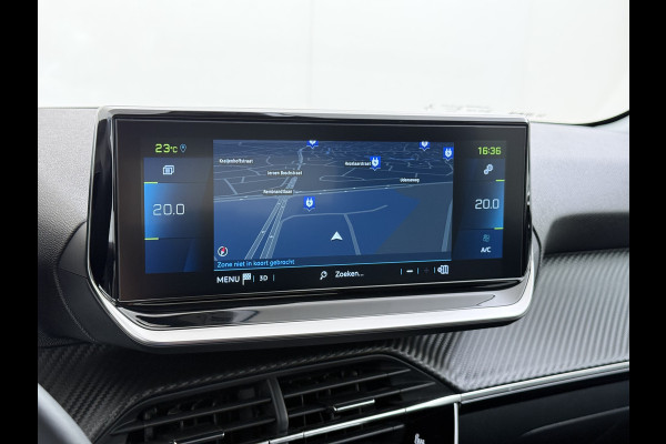 Peugeot e-208 EV 5Drs Allure Pack 50kWh SOH 90% 360°Camera Stoelverwarming 3D-Navi Ecc Pdc Apple Carplay Android Auto Keyless Cruise Control Regen-Lichtsensor Privacy Glas Lmv Led Lane Assist Isofix DAB Bluetooth