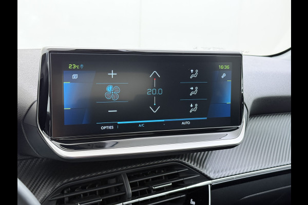 Peugeot e-208 EV 5Drs Allure Pack 50kWh SOH 90% 360°Camera Stoelverwarming 3D-Navi Ecc Pdc Apple Carplay Android Auto Keyless Cruise Control Regen-Lichtsensor Privacy Glas Lmv Led Lane Assist Isofix DAB Bluetooth