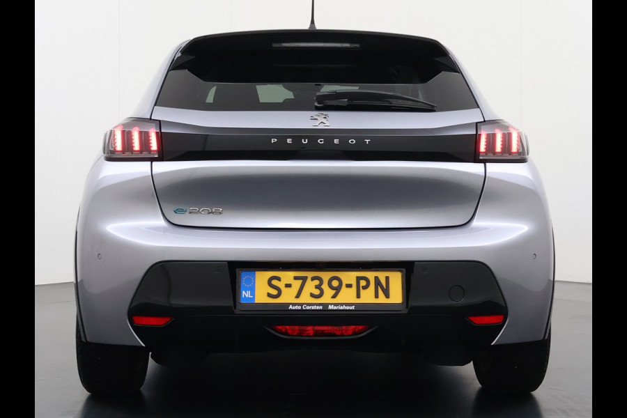 Peugeot e-208 EV 5Drs Allure Pack 50kWh SOH 90% 360°Camera Stoelverwarming 3D-Navi Ecc Pdc Apple Carplay Android Auto Keyless Cruise Control Regen-Lichtsensor Privacy Glas Lmv Led Lane Assist Isofix DAB Bluetooth