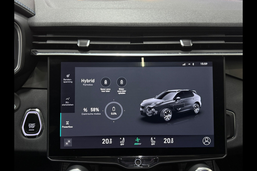 Lynk & Co DTM Shadow Edition 01 1.5 262PK Pano | NAP | 360° Camera|Navi| Adapt. Cruise | Elektr. Achterklep | 1800 kg Trekgewicht