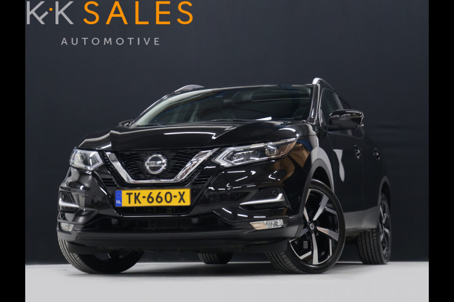 Nissan QASHQAI 1.2 Tekna [TREKHAAK, 360° CAMERA, PDC, CRUISE, STOELVERWARMING, ELEKTRISCH VERSTELBARE STOELEN, BLUETOOTH, LANE ASSIST, NAVIGATIE, NIEUWSTAAT]