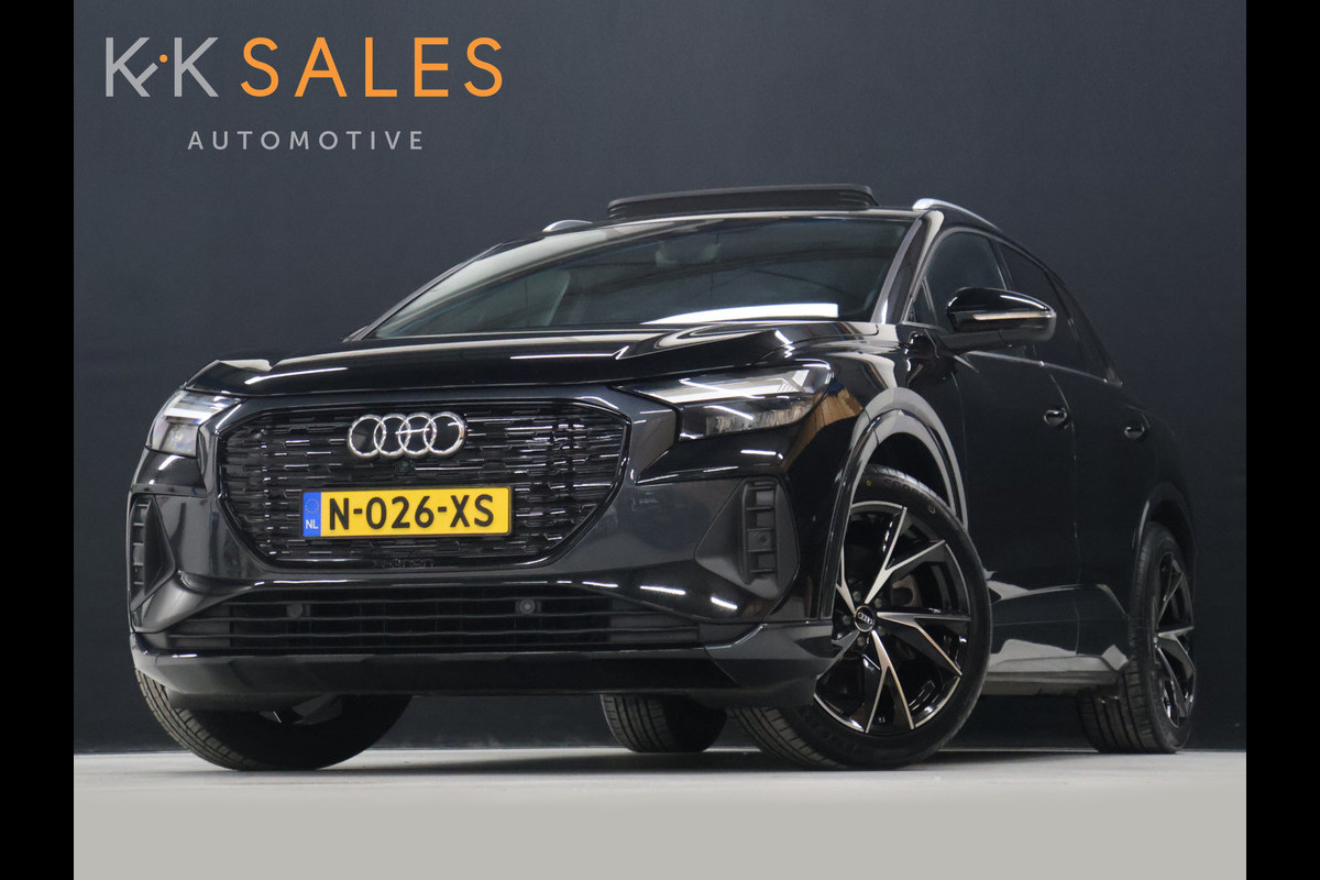 Audi Q4 e-tron 40 Launch edition S Competition 77 kWh [SCHUIFKANTELDAK, APPLE CARPLAY, CRUISE CONTROL, STOELVERWARMING, DIGITAL DASH, ELEKTRISCHE ACHTERKLEP, NAVIGATIE NIEUWSTAAT]