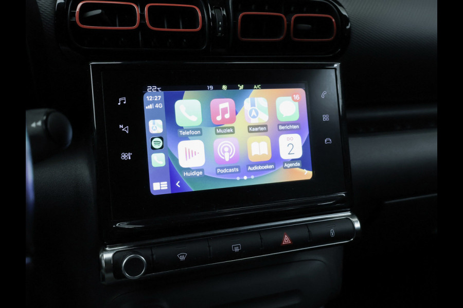 Citroën C3 Aircross 1.2 PureTech S&S Shine Sport (APPLE CARPLAY,NAVI,CLIMATE,CRUISE,LED,ELEKTRISCH PAKKET,SPORTSTOELEN,LM VELGEN)