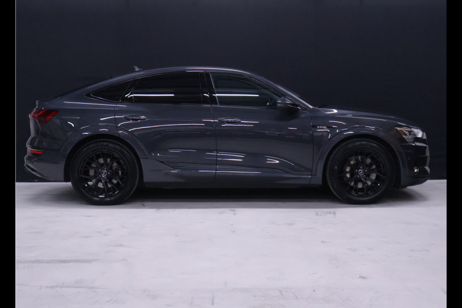 Audi e-tron Sportback 55 quattro edition 95 kWh [TREKHAAK, KOFFERKLEP ELEKTRISCH, CRUISE CONTROL, SCHAKELFLIPPERS, NIEUWSTAAT]