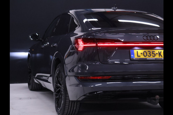 Audi e-tron Sportback 55 quattro edition 95 kWh [TREKHAAK, KOFFERKLEP ELEKTRISCH, CRUISE CONTROL, SCHAKELFLIPPERS, NIEUWSTAAT]