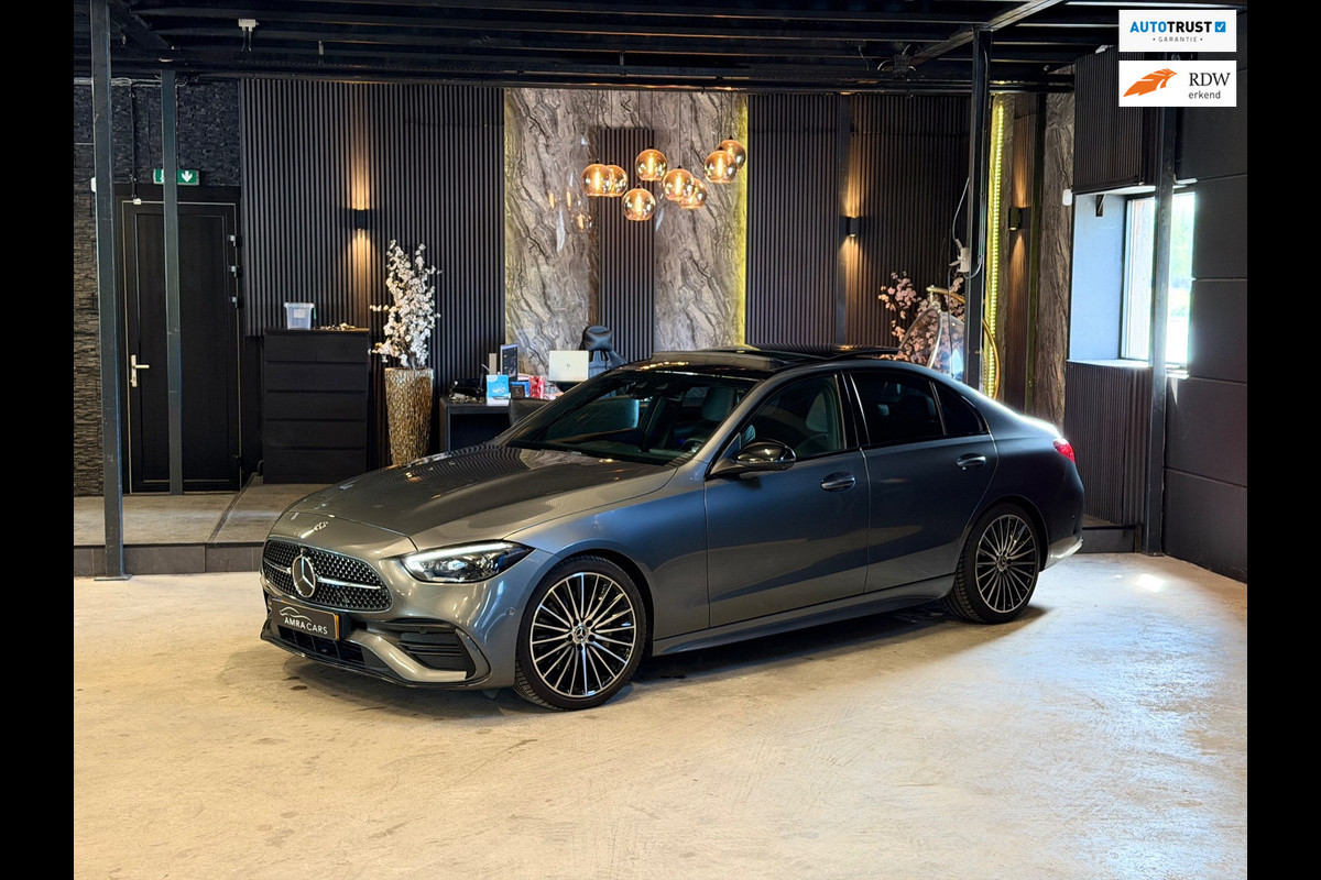 Mercedes-Benz C-Klasse 300 AMG Line|Pano|Sfeer|360C|Burmester