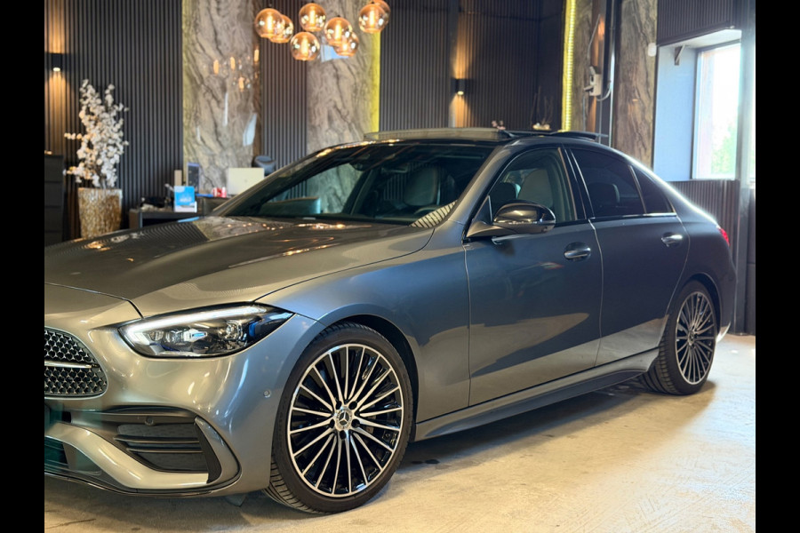 Mercedes-Benz C-Klasse 300 AMG Line|Pano|Sfeer|360C|Burmester