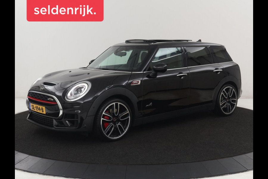 MINI Clubman 2.0 John Cooper Works ALL4 Chili Panoramadak | Head-up | Navigatie | Cruise control | Carplay | Climate control | Achteruitrij camera | Stoelverwarming | DAB radio