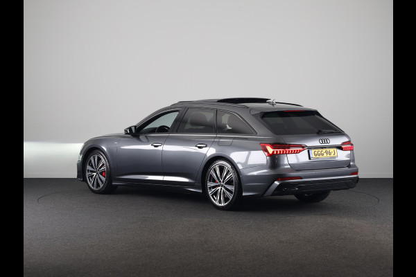 Audi A6 Avant 55 TFSI e quattro Pro Line S Competition 367pk | Panoramadak | Wegklapbare trekhaak | B&O Audio | Parkeercamera