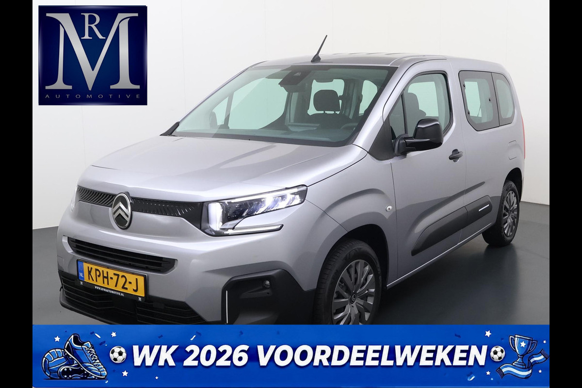 Citroën E-Berlingo Plus M L1 50 kWh VAN: 38.900,- VOOR: 29.877,- UW WKVOORDEEL: 9.023,- | | NIEUWE AUTO 10 KM! | 3-FASE LADEN| PARKEERSENSOREN ACHTER|