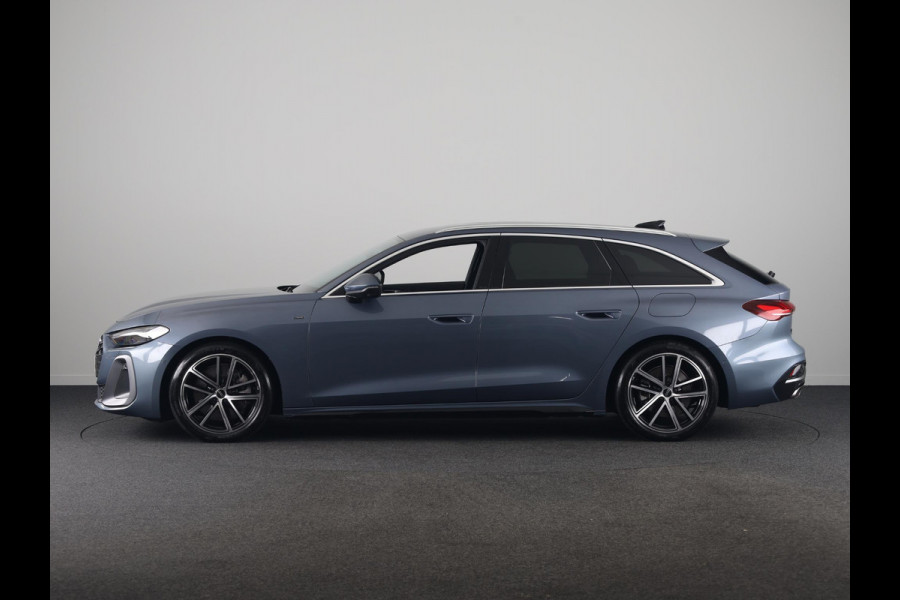 Audi A5 Avant 2.0 e-hybrid quattro S edition 299 pk S-tronic | Verlengde garantie | Navigatie | Parkeersensoren (Park assist) | Rondomzicht camera | Matrix LED koplampen | Multimedia scherm passagier | S-Line |