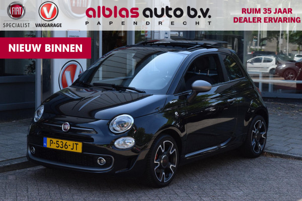 Fiat 500 1.0 Hybrid Sport|Open dak|16"|Cruise|TFT|Clima
