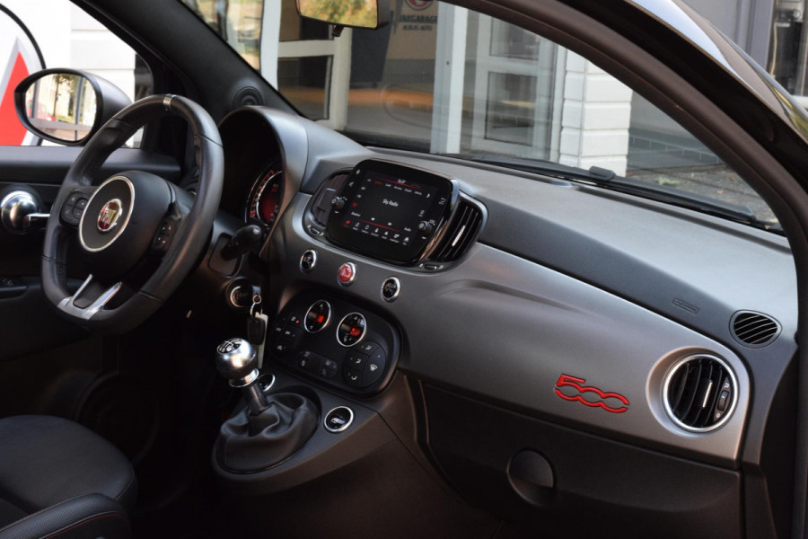 Fiat 500 1.0 Hybrid Sport|Open dak|16"|Cruise|TFT|Clima