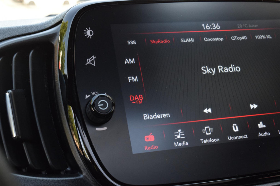 Fiat 500 1.0 Hybrid Sport|Open dak|16"|Cruise|TFT|Clima