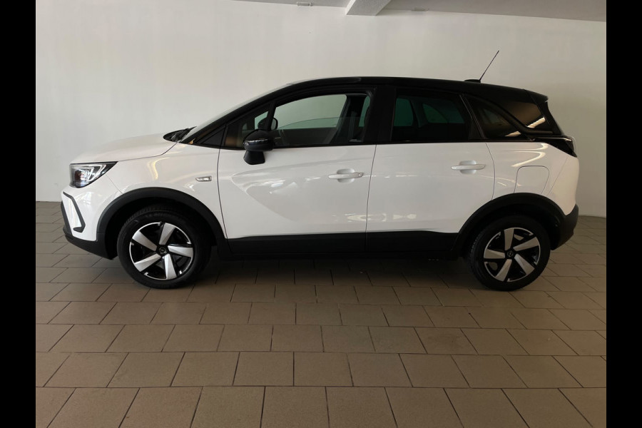 Opel Crossland 1.2 Turbo Edition AIRCO NAVI CRUISE ELEK RAMEN CENT VERG VELGEN ZWART DAK PRIVACY GLAS ZEER NETTE AUTO