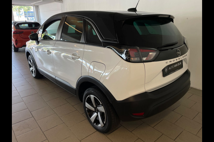 Opel Crossland 1.2 Turbo Edition AIRCO NAVI CRUISE ELEK RAMEN CENT VERG VELGEN ZWART DAK PRIVACY GLAS ZEER NETTE AUTO