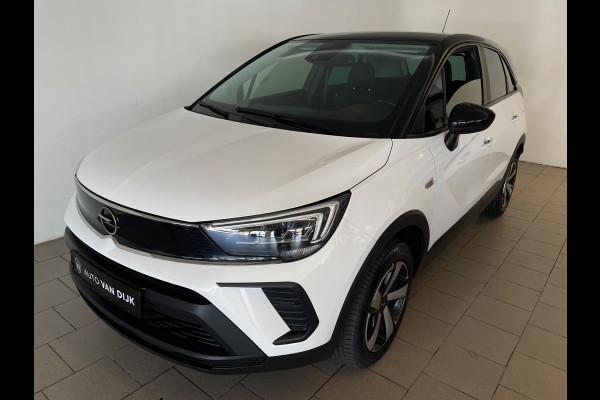 Opel Crossland 1.2 Turbo Edition AIRCO NAVI CRUISE ELEK RAMEN CENT VERG VELGEN ZWART DAK PRIVACY GLAS ZEER NETTE AUTO