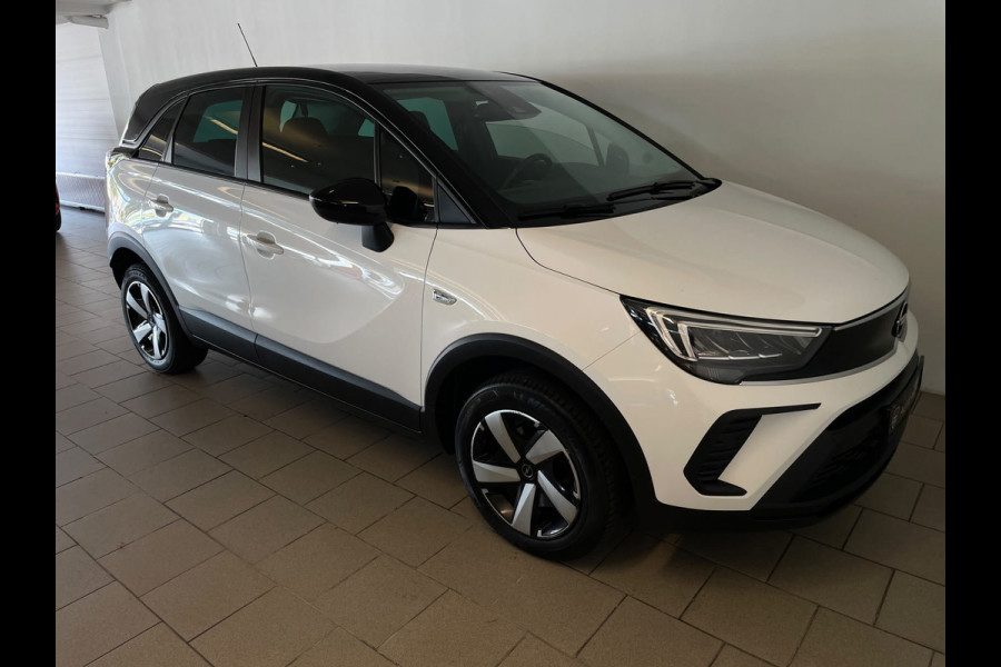 Opel Crossland 1.2 Turbo Edition AIRCO NAVI CRUISE ELEK RAMEN CENT VERG VELGEN ZWART DAK PRIVACY GLAS ZEER NETTE AUTO