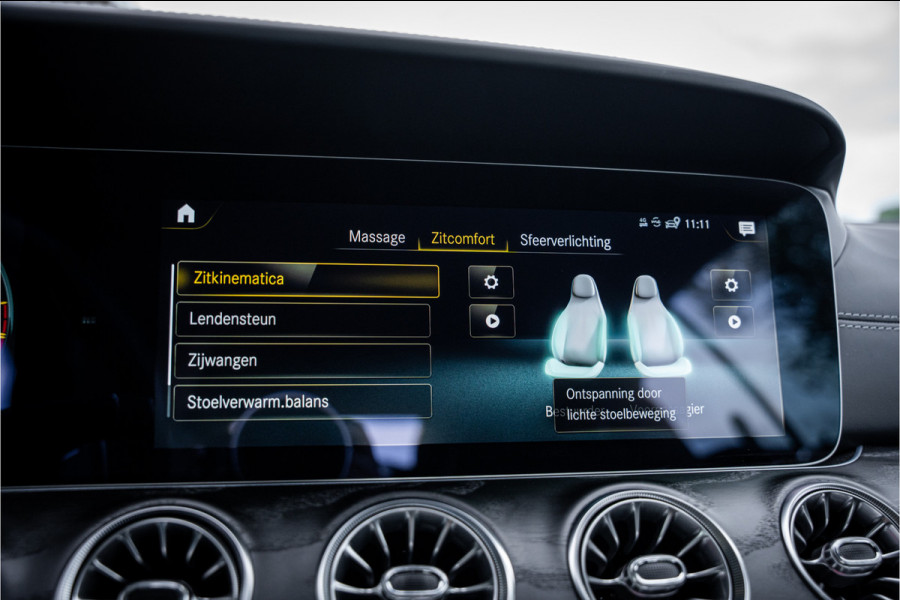 Mercedes-Benz E-Klasse Cabrio AMG 53 4MATIC ** Burmester ** Nappa ** AMG Dyn. Plus ** Massage ** Ventilatie ** Soft-close ** 435pk 4Matic+