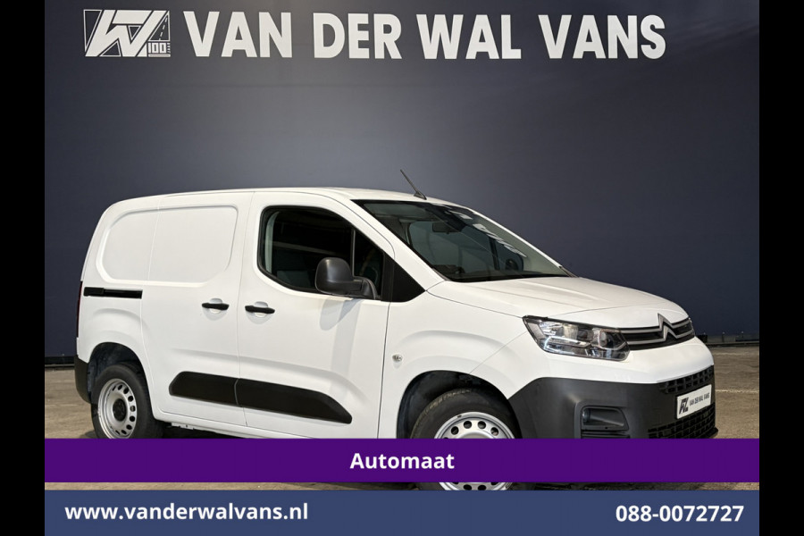 Citroën Berlingo 1.2 PureTech 130pk Automaat Benzine L1H1 Euro6 Airco | 2x zijdeur | Camera | Apple Carplay Android Auto, Cruisecontrol, Parkeersensoren
