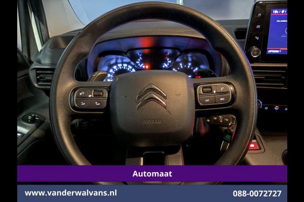 Citroën Berlingo 1.2 PureTech 130pk Automaat Benzine L1H1 Euro6 Airco | 2x zijdeur | Camera | Apple Carplay Android Auto, Cruisecontrol, Parkeersensoren