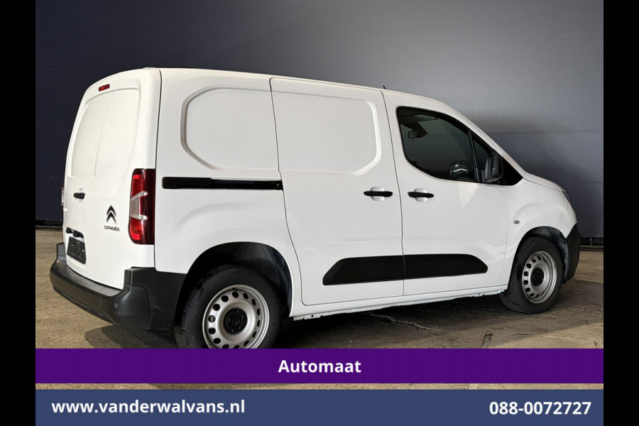 Citroën Berlingo 1.2 PureTech 130pk Automaat Benzine L1H1 Euro6 Airco | 2x zijdeur | Camera | Apple Carplay Android Auto, Cruisecontrol, Parkeersensoren