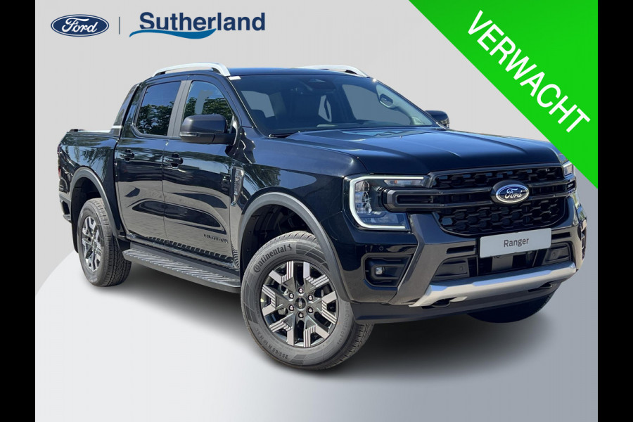 Ford Ranger 2.3 PHEV Wildtrak Double Cab | 281pk |  5 persoons! | Technology Pack Plus Trailer | Cargo Area Pack | Power Rollertop | Prijs excl. BTW incl. BPM | laadkabel mode 3 16A