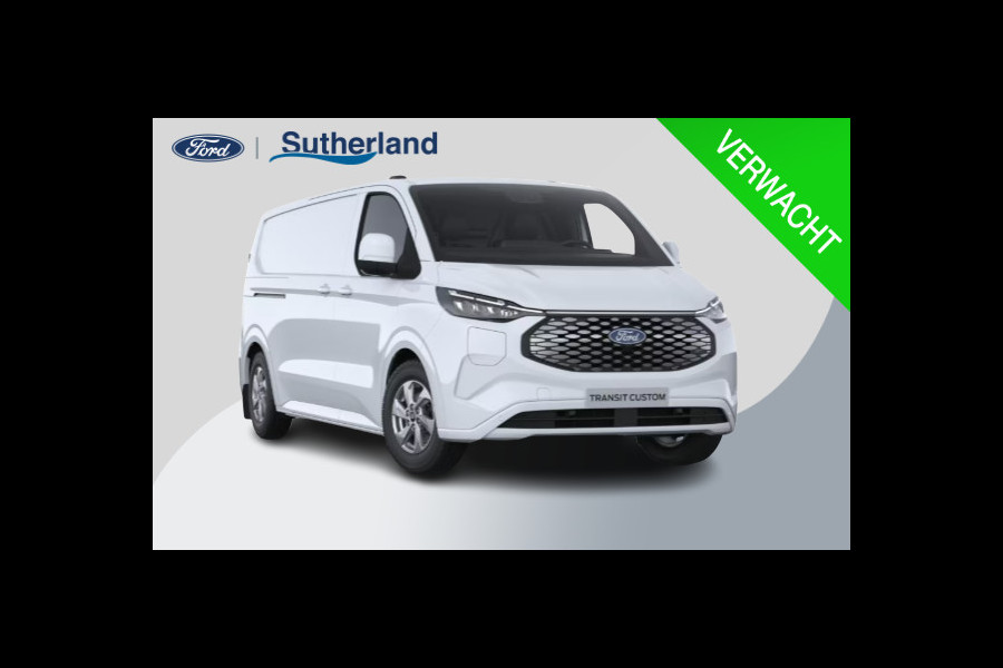 Ford E-Transit Cust. 340 L2H1 Limited 71 kWh | Adaptive Cruise Control | 17 inch Lichtmetalen Velgen | AGR bestuurdersstoel | 2300kg trekgewicht