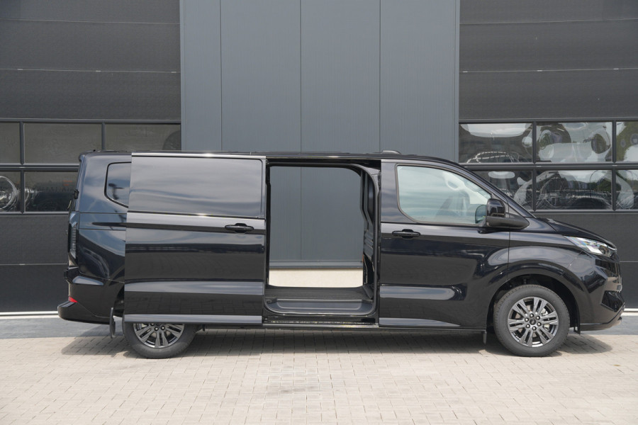 Ford Transit Custom 320 2.0 TDCI L2H1 Limited 170pk - 1+1 Stoelopstelling - 2x Schuifdeur - Adaptive Cruise - Verwarmd stuur - Blind spot - Navigati